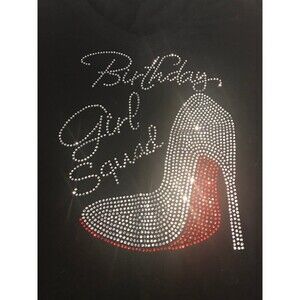 Bling Birthday girl tshirt